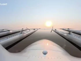 بزرگترین خودروی پرنده جهان رونمایی شد