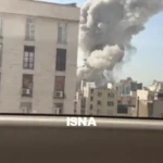 تصاویری از انفجار در تهران