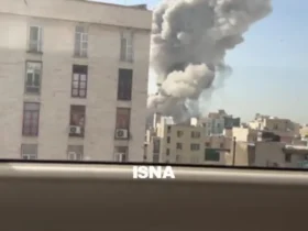 تصاویری از انفجار در تهران