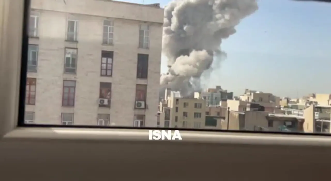 تصاویری از انفجار در تهران