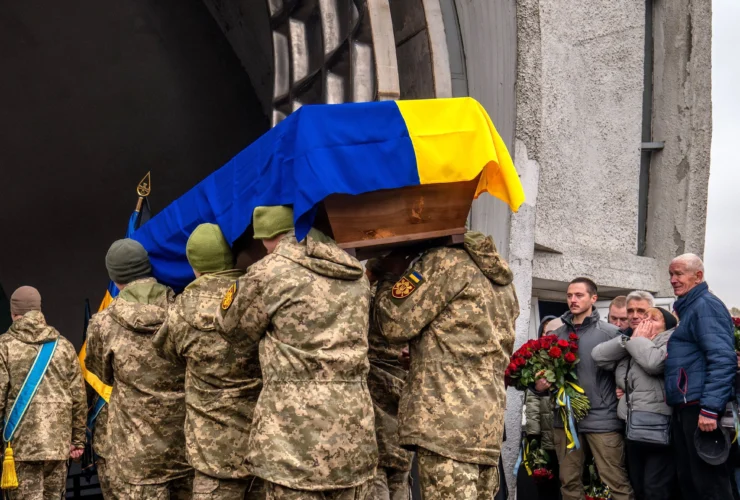 جنگ روسیه و اوکراین که در آن نیم میلیون نفر کشته شدند، مرگبارترین درگیری اروپا از زمان جنگ جهانی دوم است.