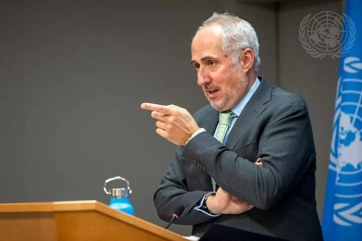 سخنگوی سازمان ملل: ما خواهان راه حل دیپلماتیک برای کاهش تنش در منطقه هستیم