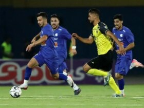 سپاهان 3-1 استقلال خوزستان را شکست داد. برد قوی نزدیک به قله 10 سپاهان 3-1 استقلال خوزستان را شکست داد. برد قوی نزدیک به قله