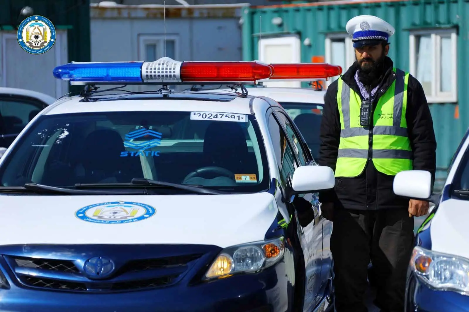 طالبان از خودروهای جدید پلیس راهنمایی و رانندگی رونمایی کرد