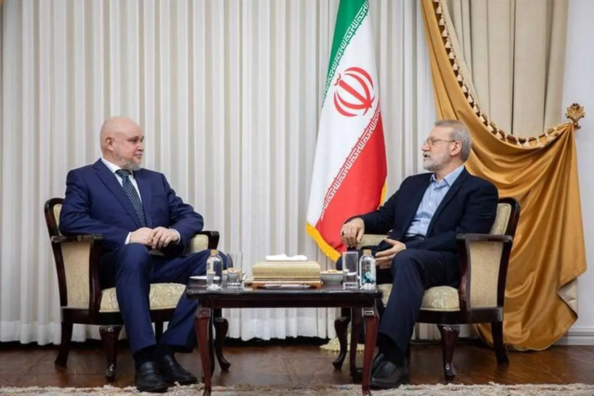 لاریجانی: فشارهای غرب نتوانست همکاری راهبردی ایران و روسیه را متوقف کند 