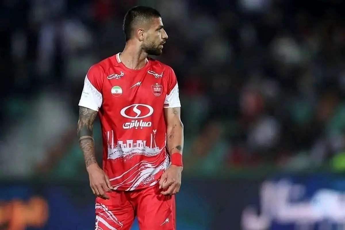 مصدومیت شدید میلاد سرلک در تمرین پرسپولیس