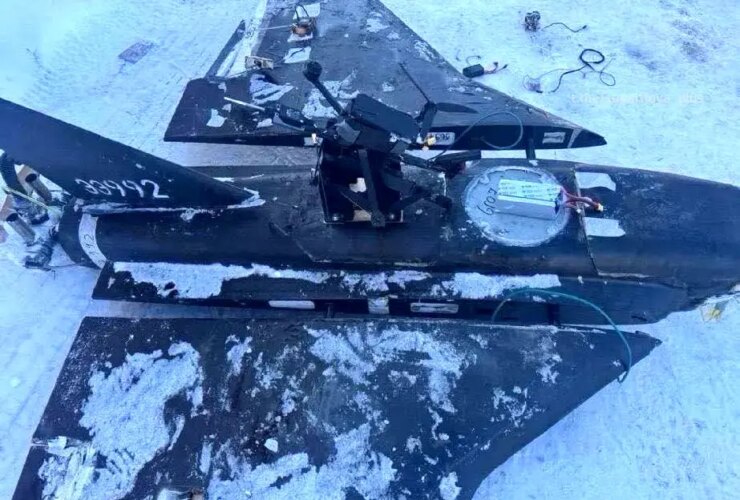 نمای «مادر پهپادها» در آسمان