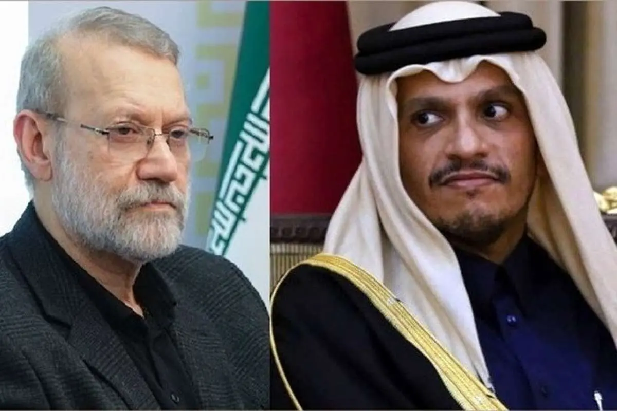 وزارت امور خارجه قطر: مشکلات ایران و آمریکا را با کمک لاریجانی حل می کنیم