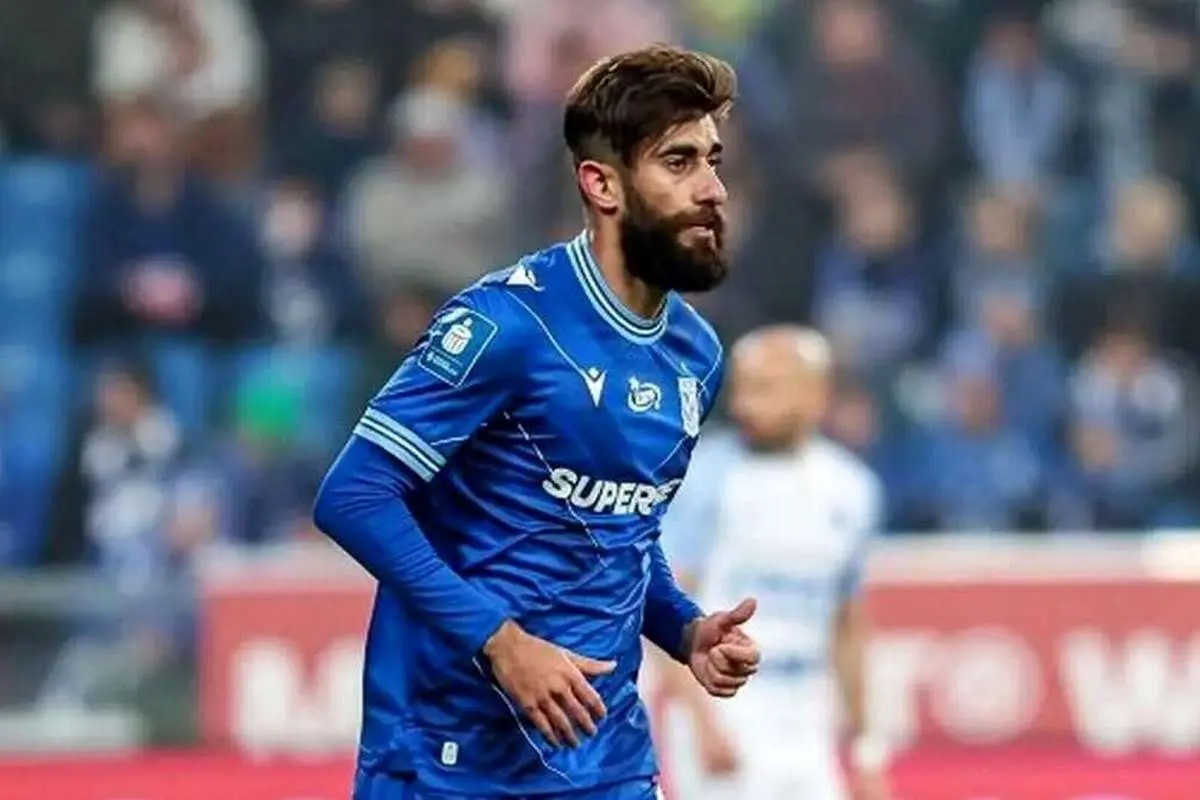 گلزنی قلی زاده در لیگ لهستان; بالا رفتن از روی میز در خواب