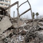 تصاویر; خسارات حمله به منطقه 15 ژوئن