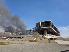 برای دیدن؛ ریزش ورزشگاه آزادی پس از حمله موشکی