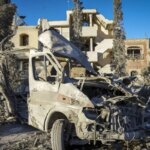 تصاویر; حمله به کمپ اسکان مسافران در زیباشهر شیراز