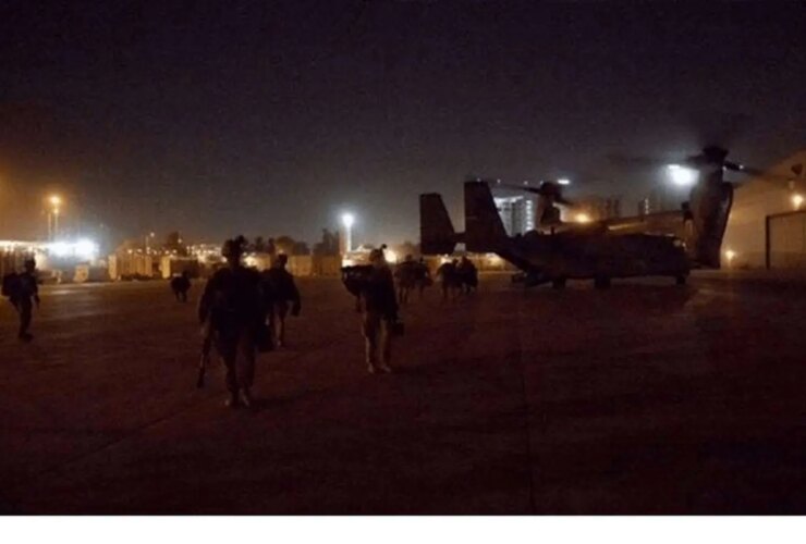 انفجار در پایگاه آمریکایی در بغداد