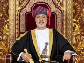 جشن انتخاب رهبر انقلاب اسلامی توسط سلطان عمان