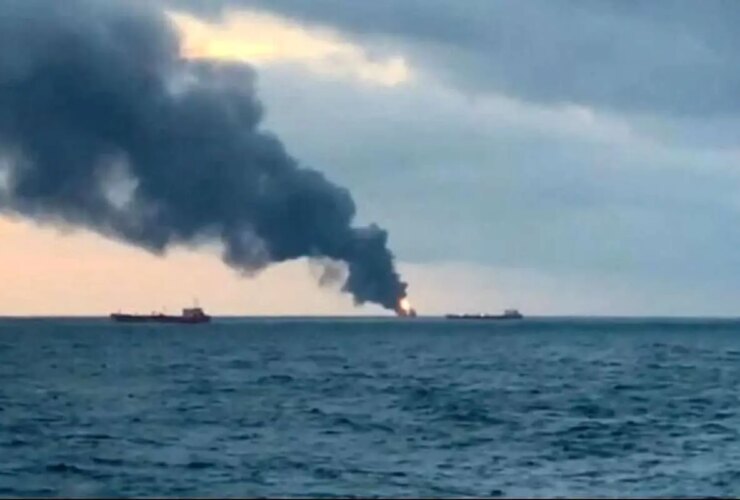 انفجار در یک نفتکش در شمال ابوظبی