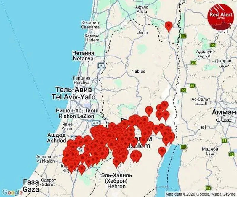 حمله ایران به تل آویو