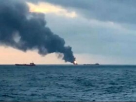 سپاه پاسداران: نفتکش آمریکایی در خلیج فارس هدف گلوله قرار گرفت