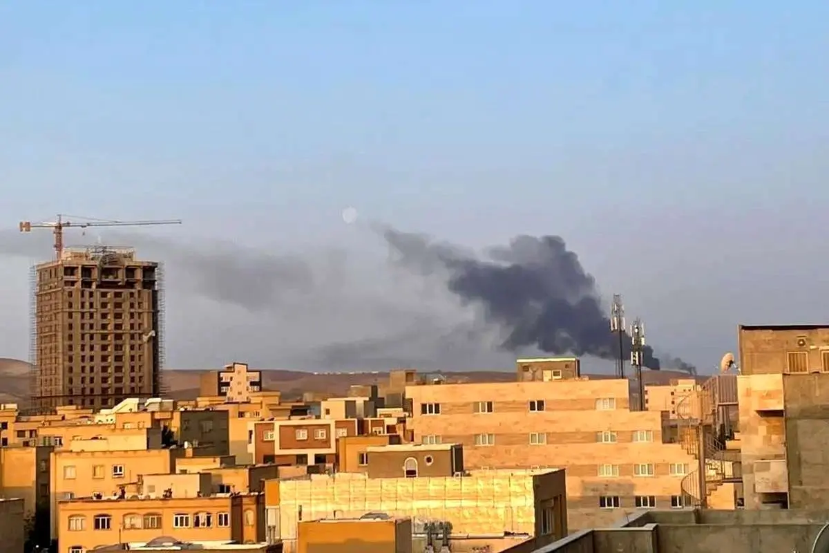 صدای انفجار در تبریز شنیده شد