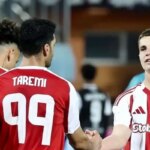 حرکت تحسین برانگیز مهدی طارمی در بازی المپیاکوس - اوفی کرت