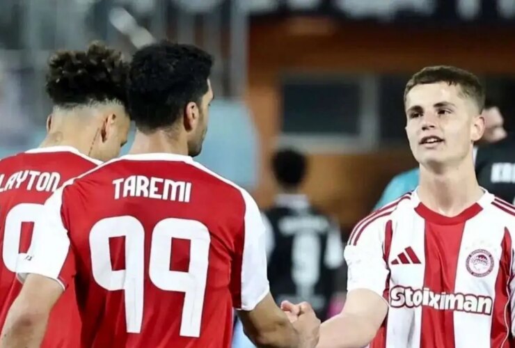 حرکت تحسین برانگیز مهدی طارمی در بازی المپیاکوس - اوفی کرت