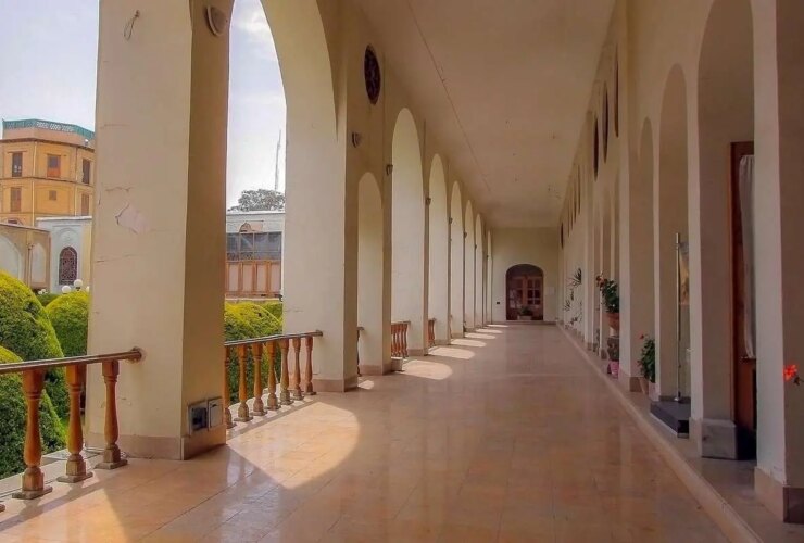 خسارت جنگ به عمارت تاریخی رکیب خانه اصفهان