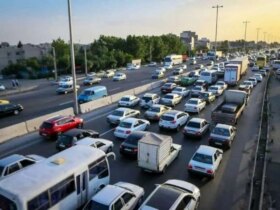 بزرگراه تهران - شمال یک طرفه شد