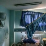 تصاویر; اثرات حمله به بیمارستان اندیمشک