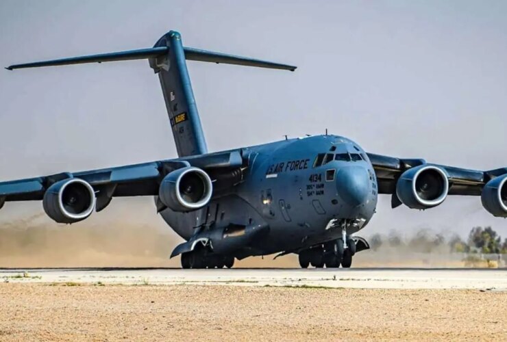 یک حادثه اضطراری در کویت در یک هواپیمای باری آمریکایی رخ داد