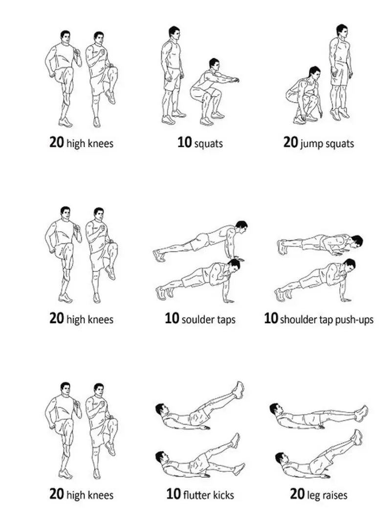 ورزش در خانه؛ برنامه تمرینی ویژه برای "تناسب اندام" 1 ورزش کردن