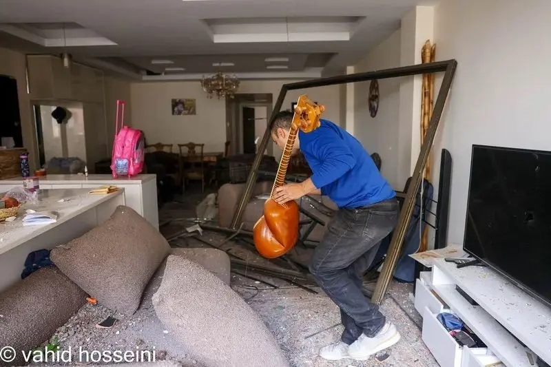 حملات امروز به مناطق مسکونی در شهر گیشا تهران 11 گیشا تهران 9