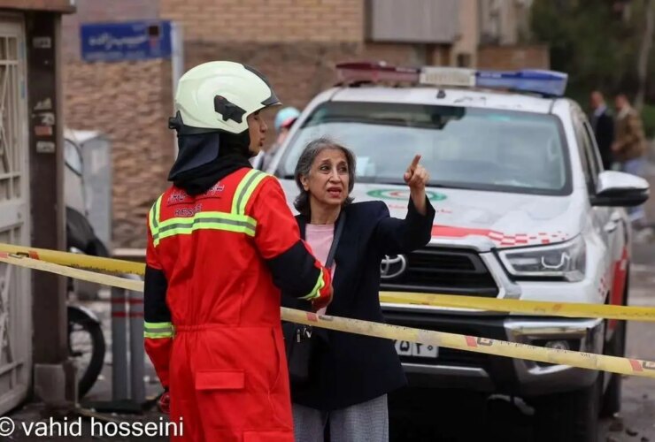 حملات امروز به مناطق مسکونی در شهر گیشا تهران