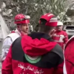 آواربرداری از یک منطقه مسکونی در تهران