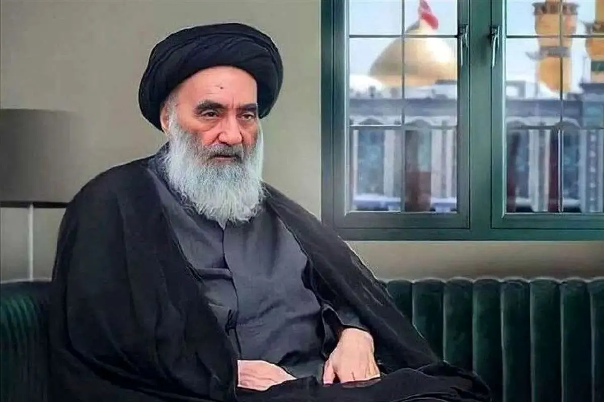 آیت الله سیستانی جنگ را محکوم می کند