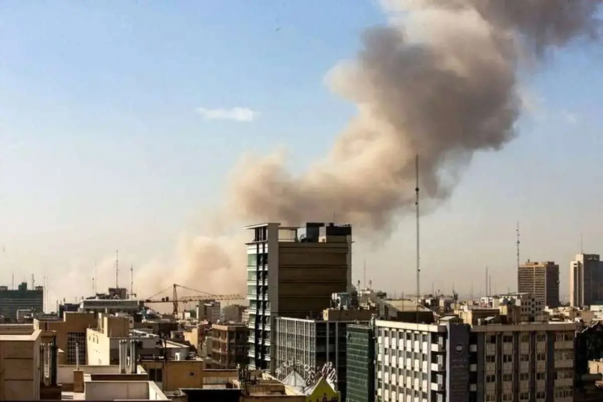 انفجارهای متعدد و پرواز جنگنده ها در تهران و کرج