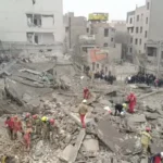 تخریب کامل یک منطقه مسکونی در جوادیه تهران