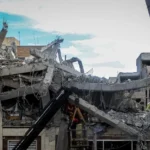 تصاویر; اثرات حمله به ساختمان های مسکونی در تهران در هفتم فروردین