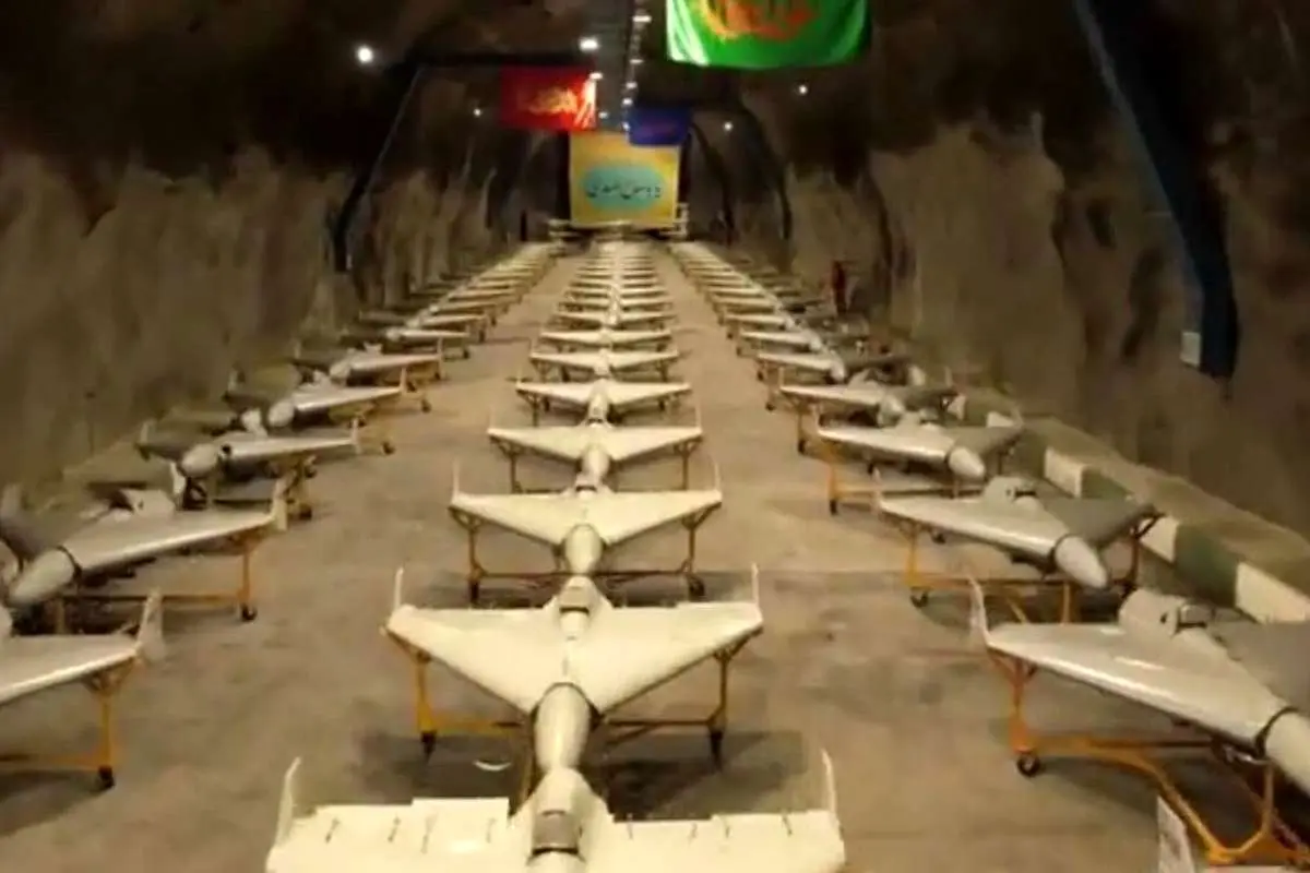 تصاویر جدید از تونل های پهپاد سپاه  