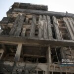 تصاویر; خسارات حمله اصفهان