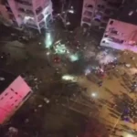 تصاویر هوایی از تخریب آراد