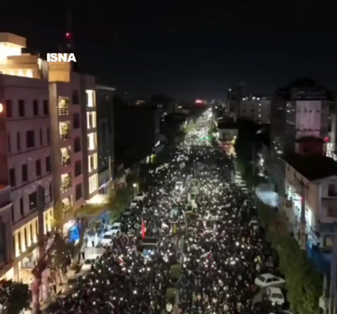 تصاویری از تجمع در بابل