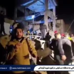 تصاویری از حمله به مناطق مسکونی در تبریز و تهران