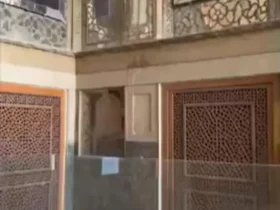 خسارت در حمله موشکی به کاخ چهلستون و برخی آثار تاریخی