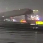 سقوط مرگبار فرودگاه نیویورک را بسته است