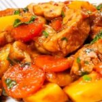 طرز تهیه بادمجان و مرغ برای افطار؟