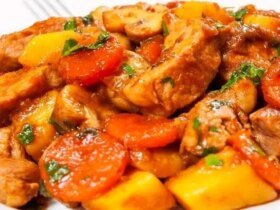 طرز تهیه بادمجان و مرغ برای افطار؟