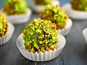 طرز تهیه دسر ملکه بادام زمینی