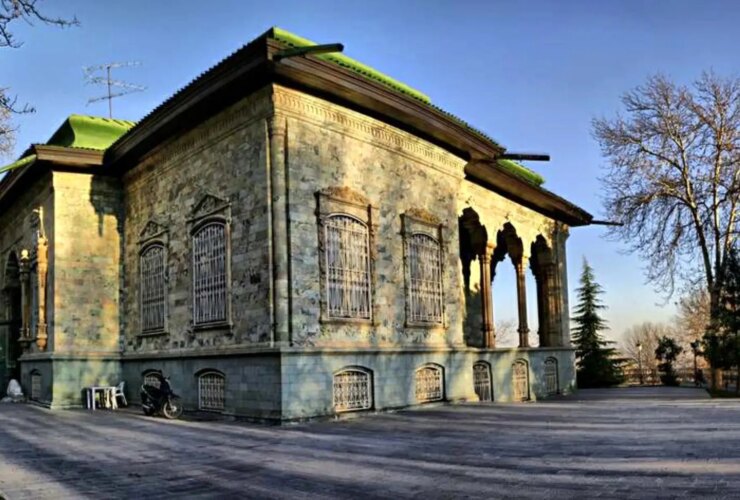 عکس خانه سبز بعد از بمباران