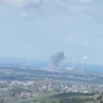 لحظه اصابت موشک ایران به نیروگاه خدیره اسرائیل