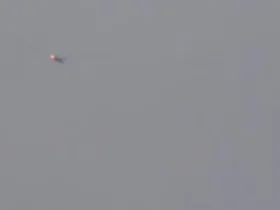 لحظه انهدام پهپاد اسرائیلی هرمس در خرم آباد