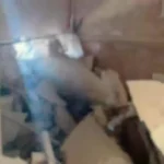 ماجرای موشک شکست خورده در وسط دیوار یک ساختمان مسکونی در تهران